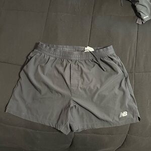 New Balance Men's Dark Gray Athletic Shorts